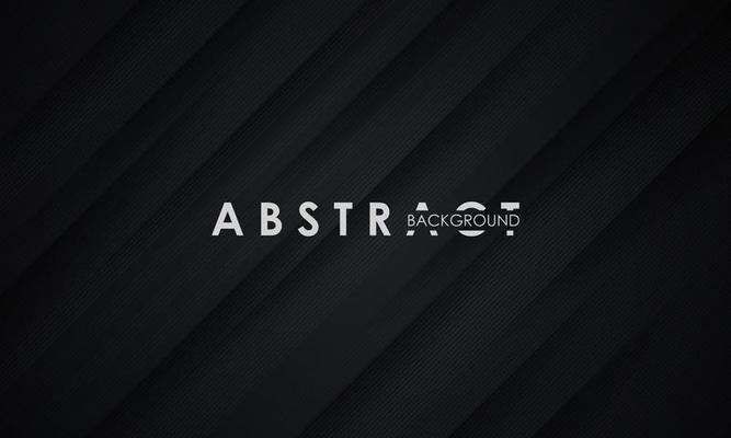 Abstract background black dop with lines