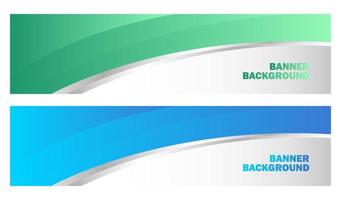 Blue and Green Wavy Background vector