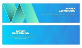 Blue Abstract Background Headers vector
