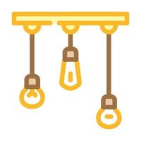 lightbulbs design electrical tool color icon vector illustration