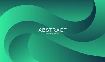 green abstract background vector