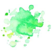 Abstract isolated colorful vector watercolor stain. Grunge element for paper design