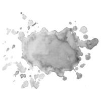 Grayscale abstract watercolor background for your design. vector