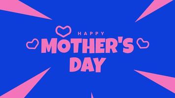 Mother's day poster vector
