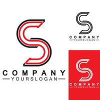 S Logo. Letter S logo icon design template vector