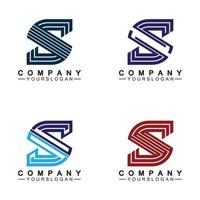 S Logo. Letter S logo icon design template vector