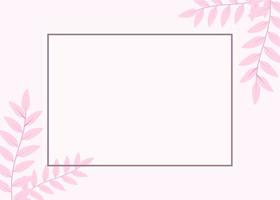 background floral theme vector