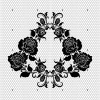 Flower pattern vector