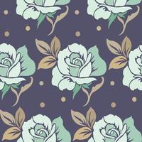 Flower pattern vector