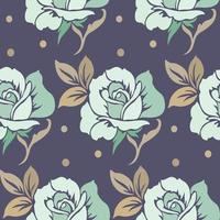 Flower pattern vector