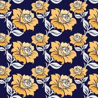 Flower pattern vector