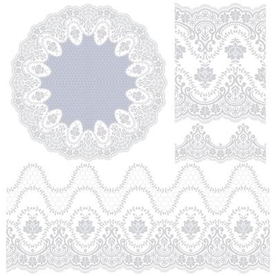 Vector Floral Frame Set