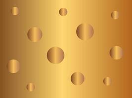 Gold abstract blurred gradient background vector