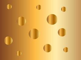 Gold abstract blurred gradient background vector