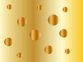 Gold abstract blurred gradient background vector