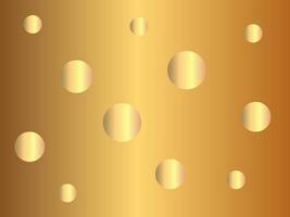 Gold abstract blurred gradient background vector