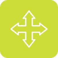 Move Vector Icon Design Illustration
