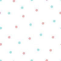 Seamless pattern field plants, forget me not flowers. Vector illustration wallpaper background