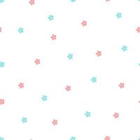 Seamless pattern field plants, forget me not flowers. Vector illustration wallpaper background