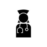 Nurse icon template vector