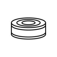 Illustration Vector graphic of tin can icon