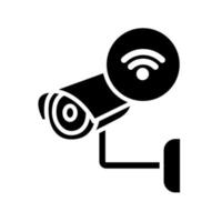 ilustración vectorial gráfico del icono de cctv vector