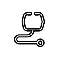 Illustration Vector graphic of stethoscope icon