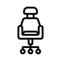 Illustration Vector graphic of office chair icon