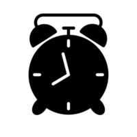 plantilla de icono de reloj de alarma vector