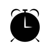 plantilla de icono de reloj de alarma vector