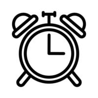 plantilla de icono de reloj de alarma vector