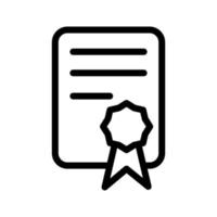 plantilla de icono de certificado vector