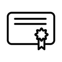 plantilla de icono de certificado vector