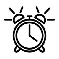 plantilla de icono de reloj de alarma vector