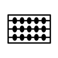 abacus icon template vector