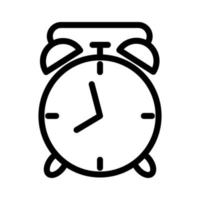 alarm clock icon template vector