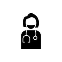 Doctor icon template vector