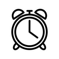 plantilla de icono de reloj de alarma vector