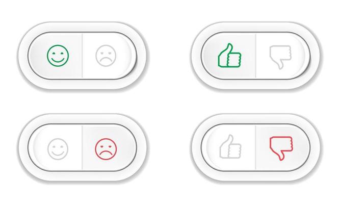 3d realistic buttons