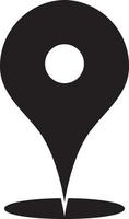 location mark of map and location pin navigation icon. map pin location icons. Modern map markers vector