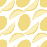 Modern Abstract Minimalist Fruit Melon Seamless Pattern Background vector