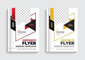 Company profile business brochure cover design corporate book cover layout template vector