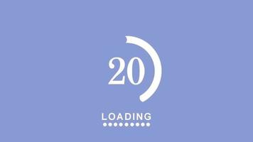 loading progress bars animation. full HD Video motion graphic animation Free Video