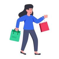 Premium download illustration of shopping vector