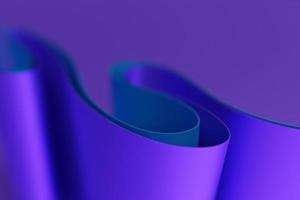 3d illustration of geometric  purple   wave surface.  Pattern of simple geometric  shapes photo