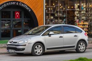 Side, Turkey, March 03, 2022-Silver Citroen C4 photo