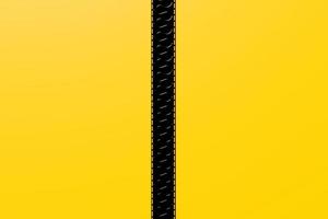 3D illustration, zipper Background. Closing clasp. Concept banner closed and open zipper. photo