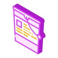 paint varnish isometric icon vector illustration