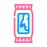 wet napkins color icon vector illustration flat