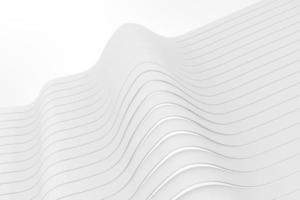 Abstract 3d rendering of wave band background surface photo